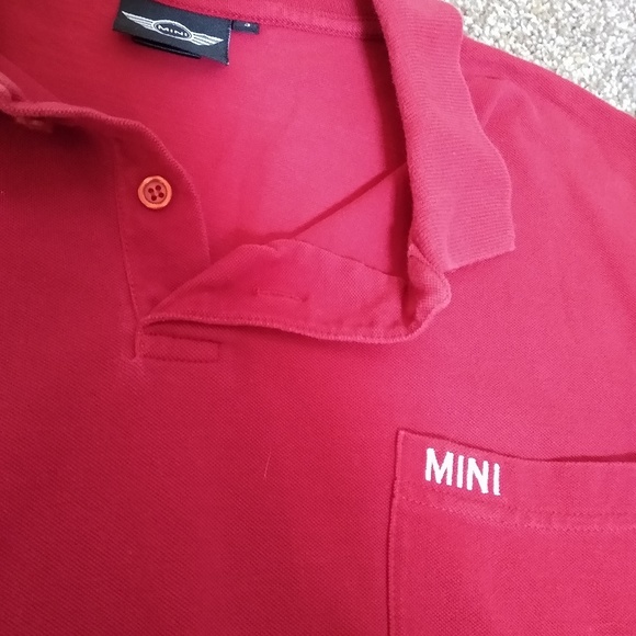 Mini Cooper Logo Polo Shirt Men's Size Small - Picture 6 of 6